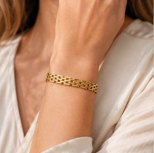 Luxury Gold Chain Link Bracelet