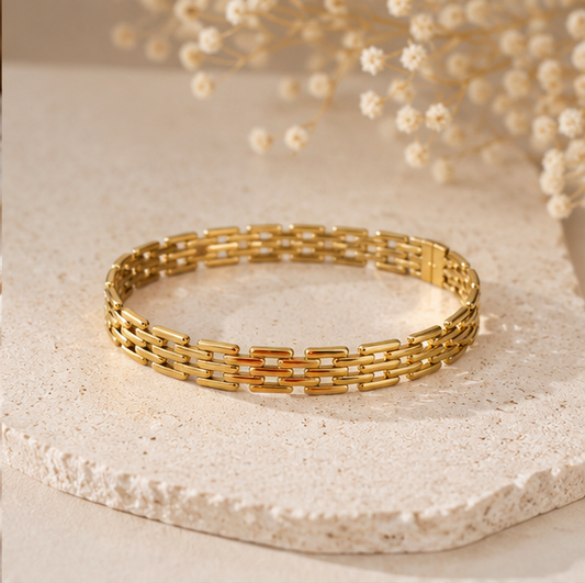 Luxury Gold Chain Link Bracelet