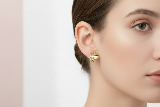 Coquette Gold Earrings