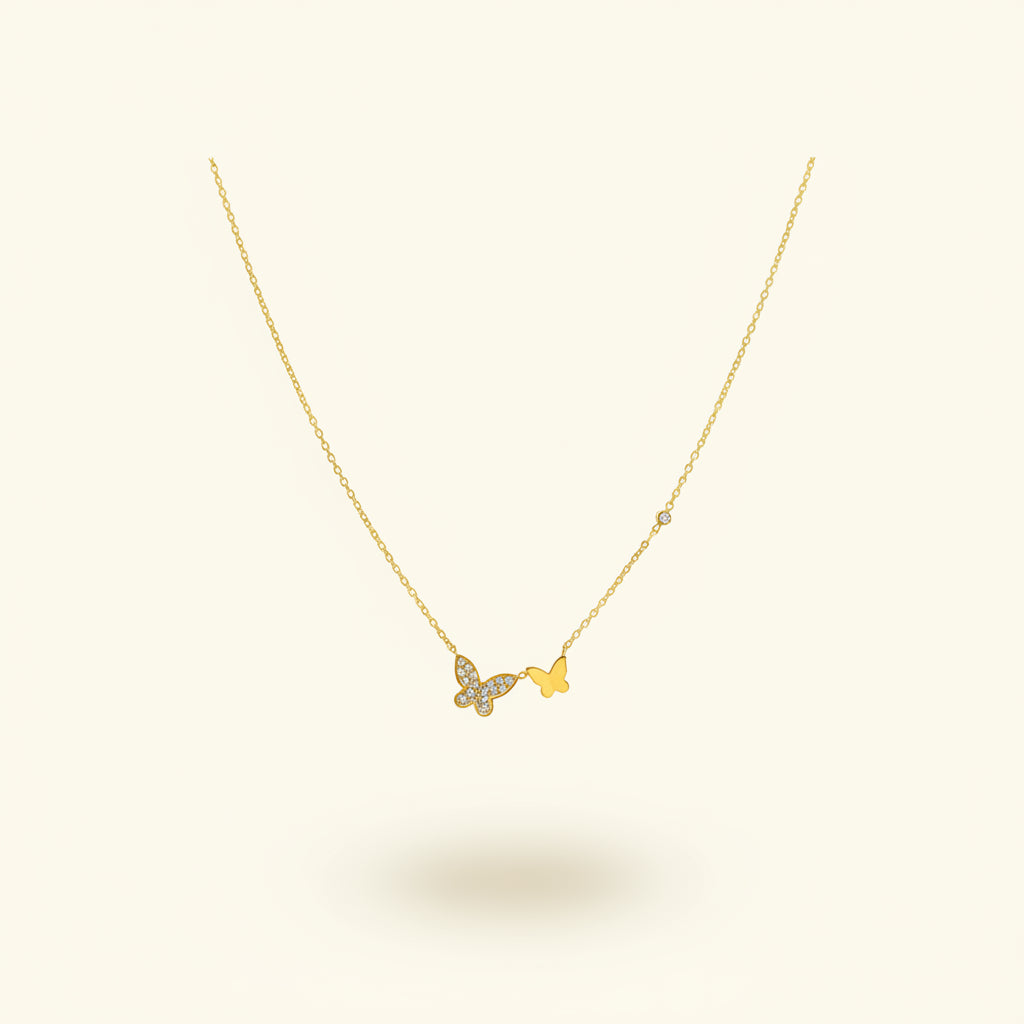 Lumière Butterfly Necklace