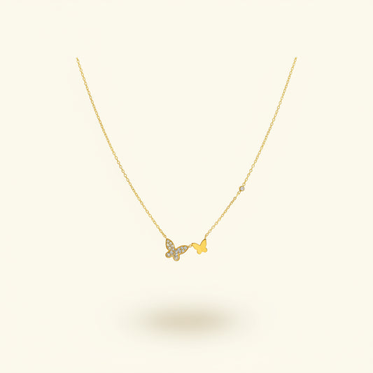 Lumière Butterfly Necklace